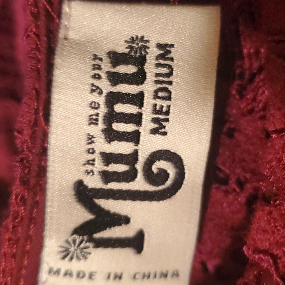 Show Me Your Mumu Alice Maroon Floral Dress - Picture 8 of 8